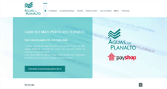Desktop Screenshot of aguasdoplanalto.pt